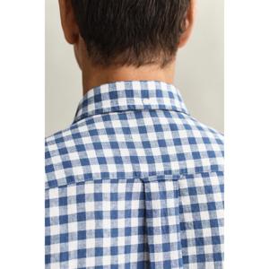 GANT Gingham Linen Blend Shirt